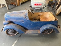 Large Antique Push Car - 5