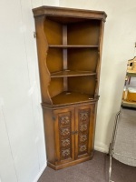 Mid Century Style Corner Cabinet - 2