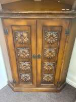 Mid Century Style Corner Cabinet - 3