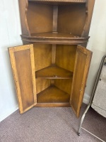 Mid Century Style Corner Cabinet - 4