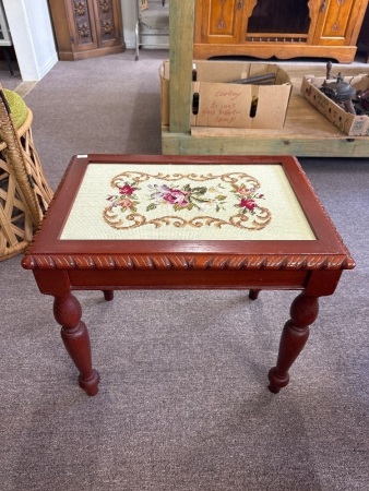 Small Tapestry Side Table