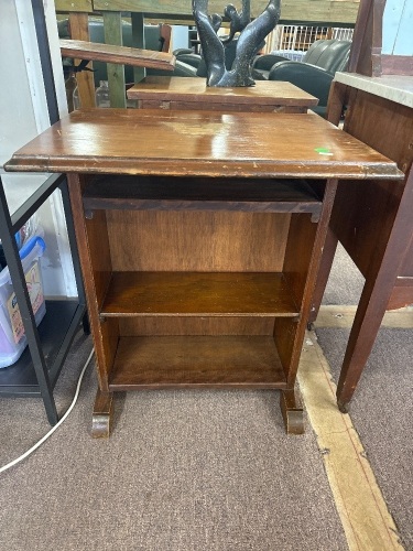 Mid Century Style Side Board Telephone Table