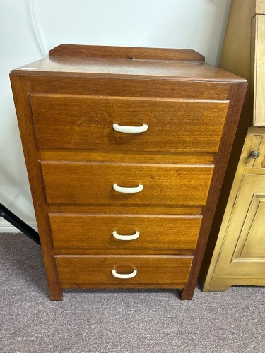 Mid Century 4 Drawer Tall Boy