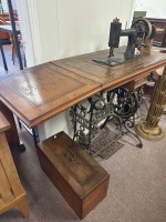 Antique Werthhein Treadle Sewing Machine - 8