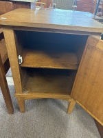 Art Deco Wooden Bed Side Table - 2