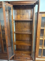 Large 3 Sided Glass Display Cabinet - 2