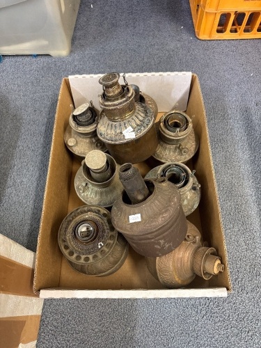 Selection of Oil Lamp Bases