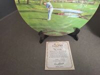 4 x CoalPort Golfing Classic Plates - Designed by Melvyn Buckley - Made in England - 2