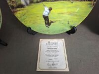 4 x CoalPort Golfing Classic Plates - Designed by Melvyn Buckley - Made in England - 3