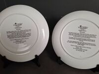 4 x CoalPort Golfing Classic Plates - Designed by Melvyn Buckley - Made in England - 5