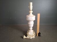 Carved Marble Light Base