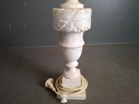 Carved Marble Light Base - 4