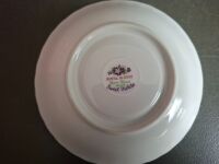 5 Peice Royal Albert Sweet Violets Tea Set - 1 Lavender Rose Plate - 3