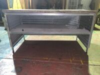 Large Steel Framed Bar with One Piece Slab Top - 2