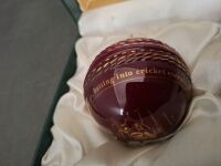 Sir Donald Bradman AC Centenary Ceramic Cricket Ball Boxed - 5