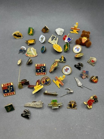 Lot of Vintage and Antique Pins