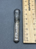 Antique EPNS Needle Case - 2