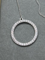 Oroton Designer Necklace and Pendant - Chain Marked 925 - 2