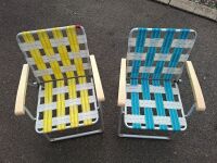 2 Retro Outdoor Chairs - 4