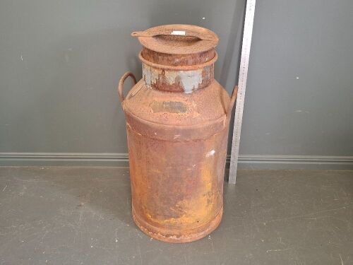 Brooklands Milk Can with Lid