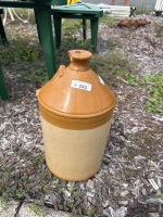 Doulton Demijohn with Broken Handle