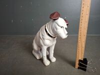 HMV Nipper Dog Music Figurine Cast Iron Money Box