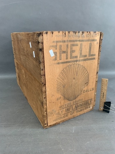 Vintage Timber Shell 8 Imp Gallons Crate