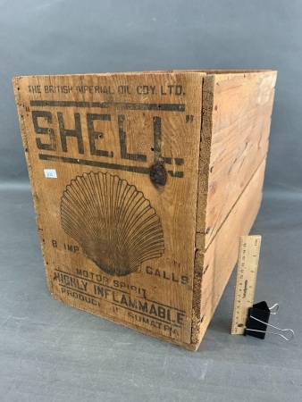 Vintage Timber Shell 8 Imp Gallons Crate