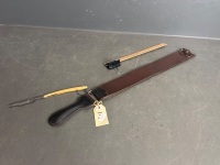 Razor Strop by A.H Christian and Son NSW with Razor  - 2