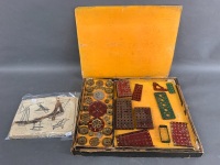 Antique Meccano Engineering for Boys Set 4 c1927 in Original Box with Catalogue - 2