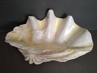 Giant Faux Resin Clam Shell - 2