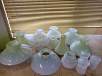 Large Mixed Lot of Lamp / Light Shades