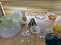 Large Assorted lot of Various Lamp and Light Shades - 4