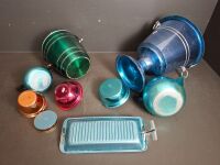 Large Lot of Retro Anodised Kitchenwear  - 2