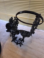 3 Cast Iron Wall Sconces - 4