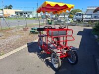 Surrey Tandum Pedal Bike - 4 Seater - Excellent Condition - 2