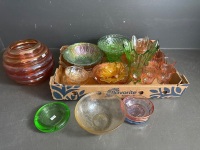 Large lot of Assorted Glassware 