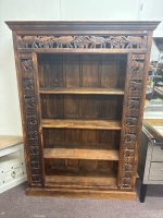 Hand Carved Elephant Indian Style Book Shelf