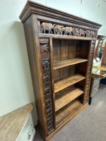 Hand Carved Elephant Indian Style Book Shelf - 3