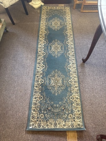 Persian Style Blue Hall Runner