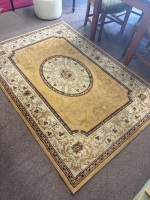 Showcase Carpet Floral Design Floor Rug - 2