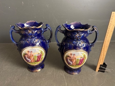 Pair of Victorian-Style Vases