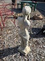 Concrete Lady Statue  - 2