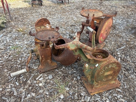 Assorted Cream Separaters and Churns for Restoration 