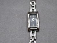 Ladies Silver Tone and Marcasite Trimmed Quartz Watch (New battery) - 2