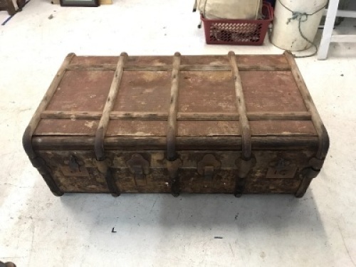 Steamer Trunk + Leather Port, Satchel & Handbag & Timber Case