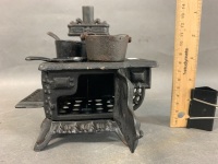 Baby Queen Cast Iron Stove with Pots & Pans - 2