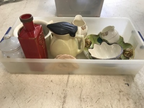 Box Lot of Asstd Ceramics