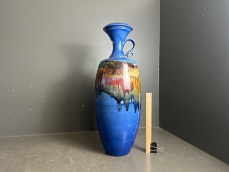 Tall Modern Glazed Vase