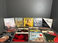 20x Mixed Genre Vinyl Records